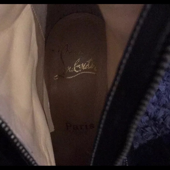 🛑SOLD🛑 Authentic Christian Louboutin Calf Boots - Picture 4 of 6